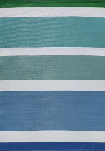 Rainbow Outdoor Rug Blue | 1030