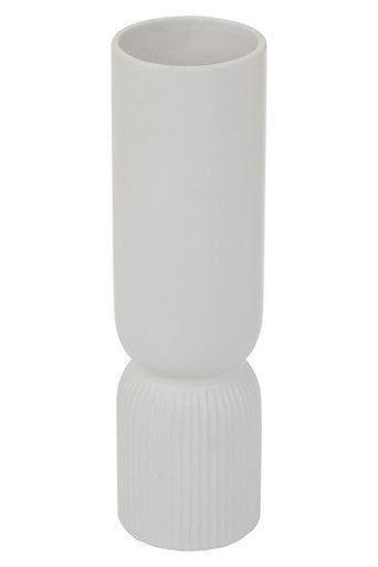Fia White Vase