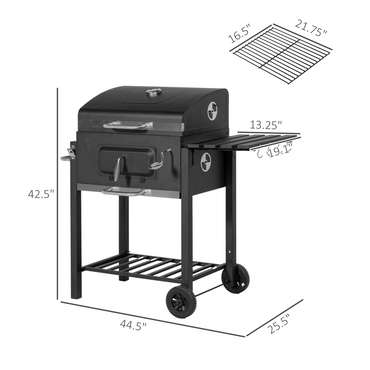 Portable Charcoal Grill /BBQ Grill ( Amazon Shipping)(Prohibited by WalMart)