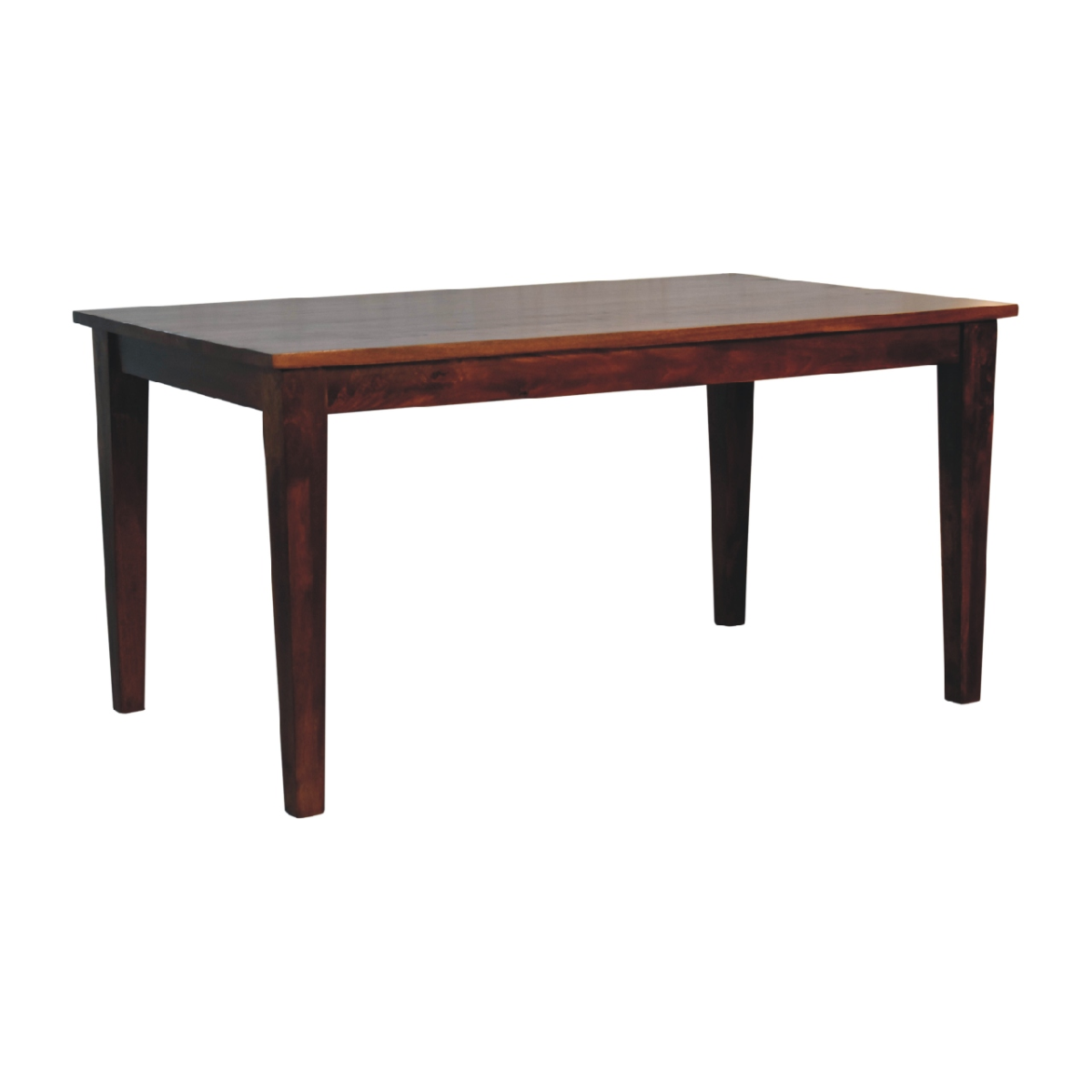 Artisan Furniture Solid Wood Chestnut Dining Table, Brown