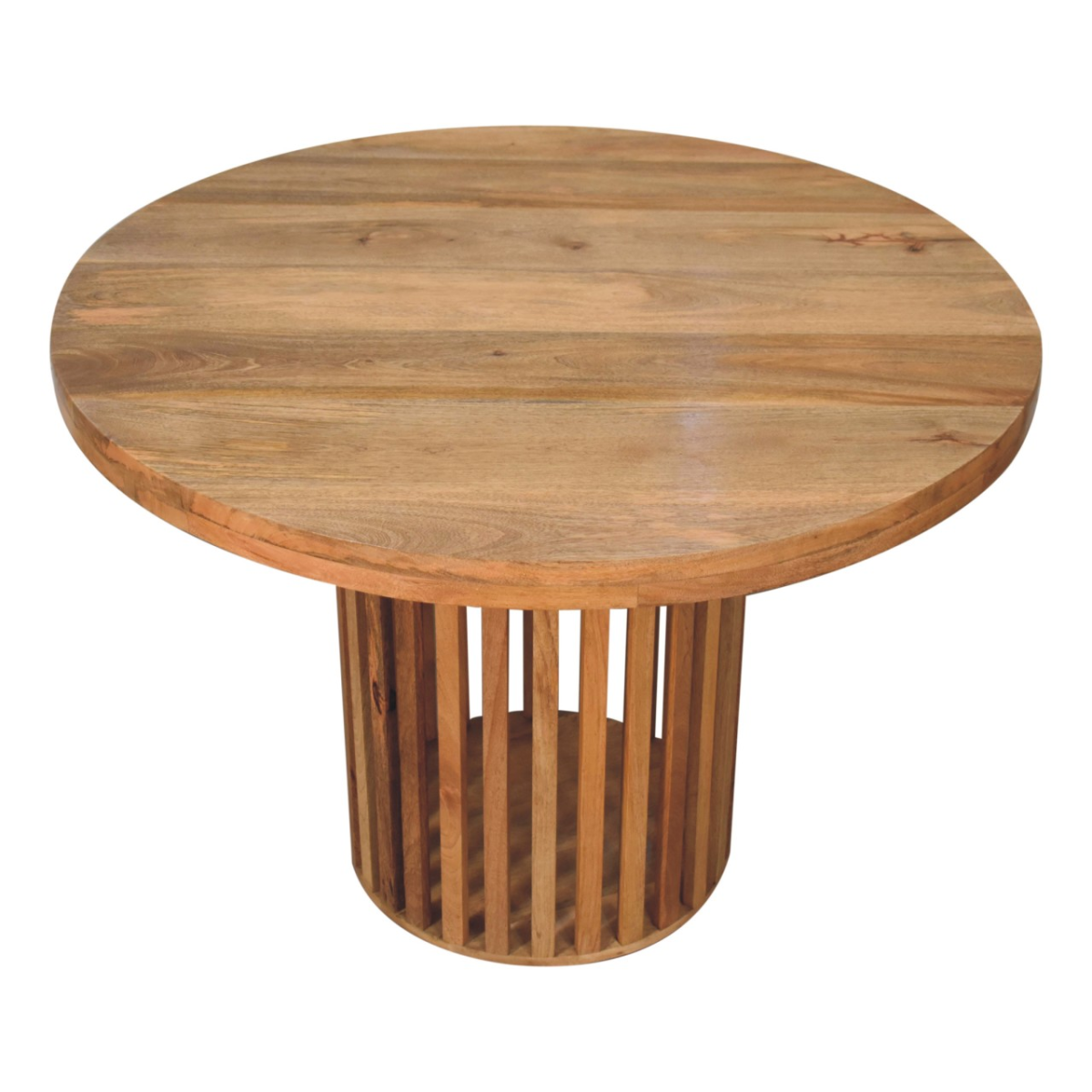 Artisan Furniture Solid Wood Ariella Round Dining Table, Beige