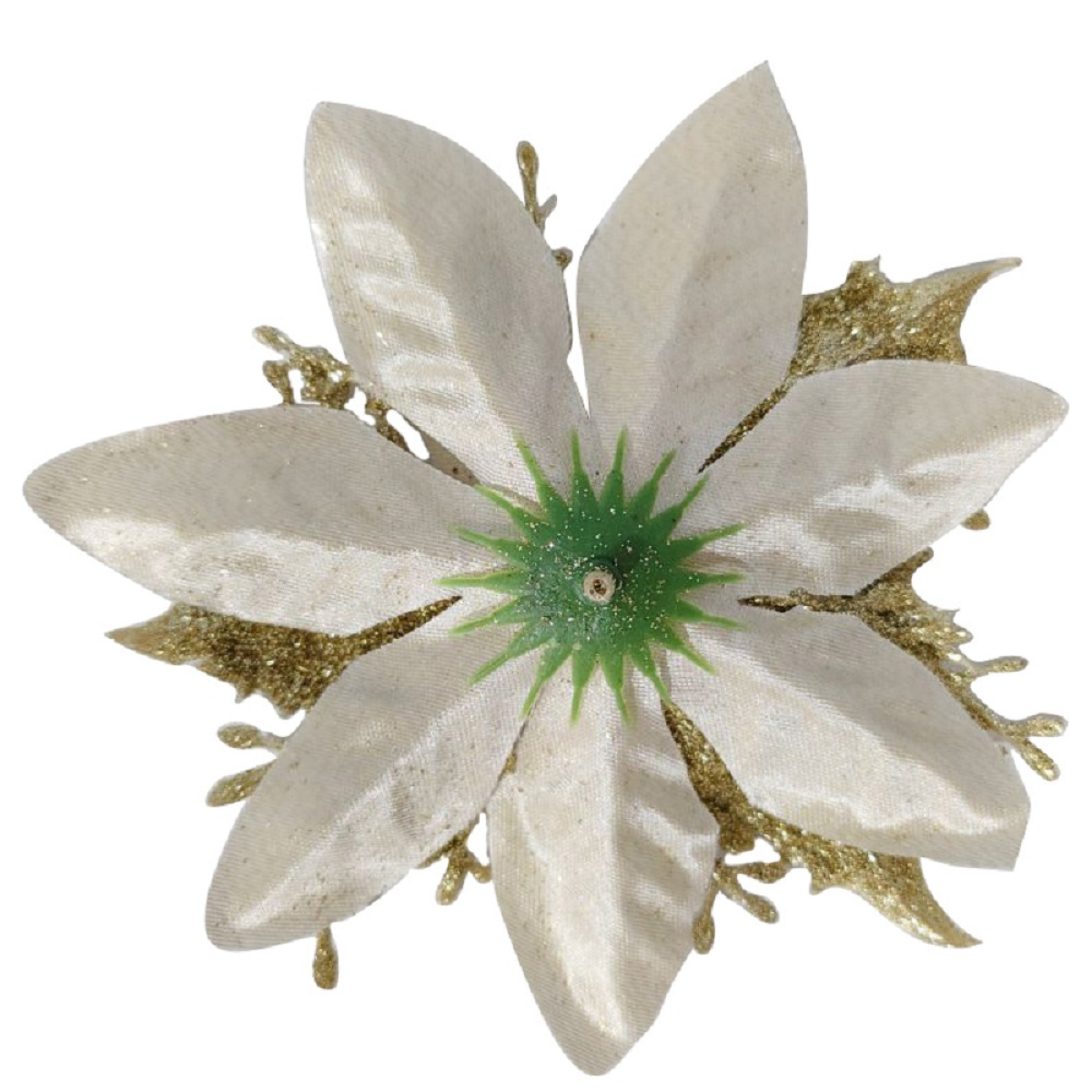 12PCS Christmas Artificial Flowers Christmas Flowers for Christmas Tree Indoor Decorations