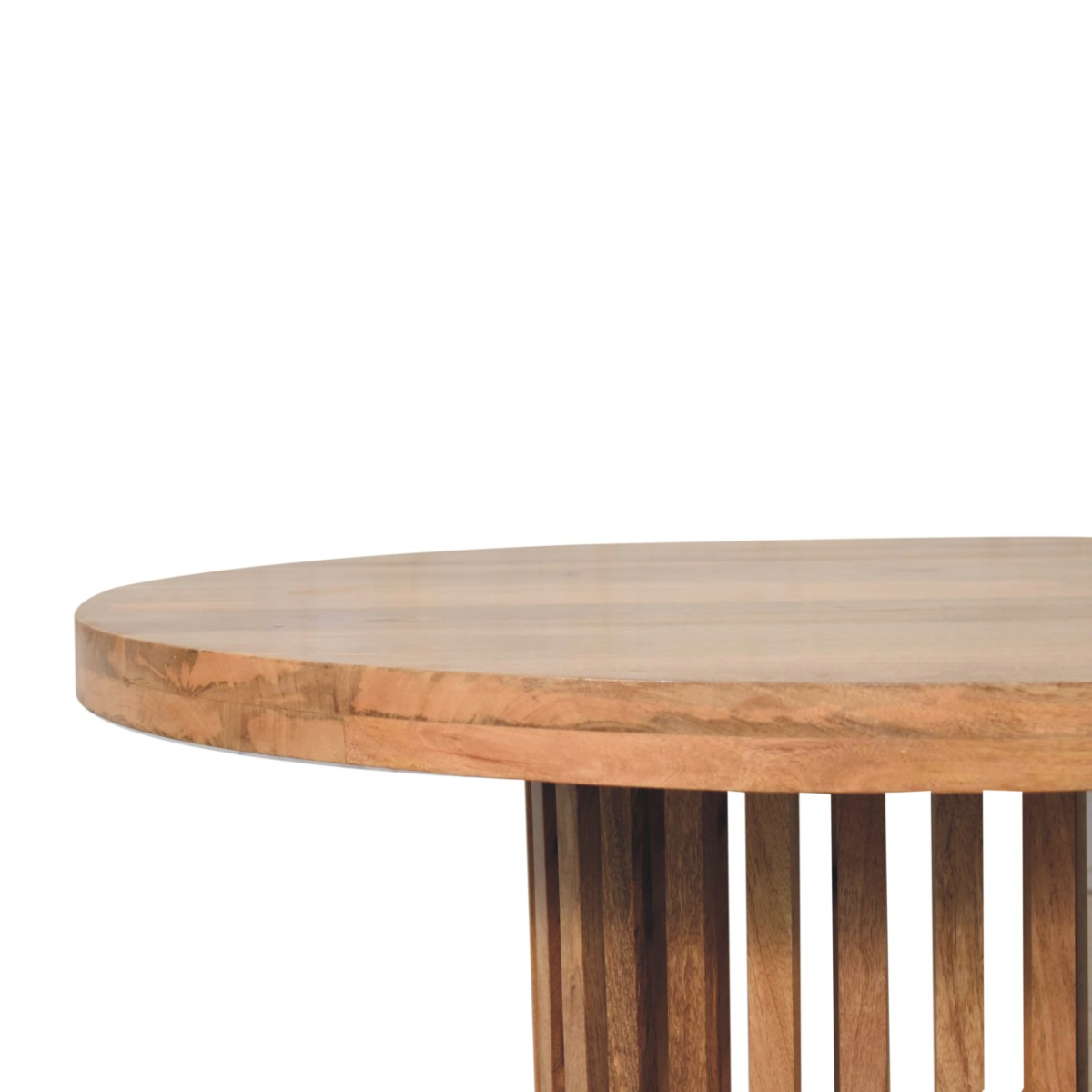 Artisan Furniture Solid Wood Ariella Round Dining Table, Beige