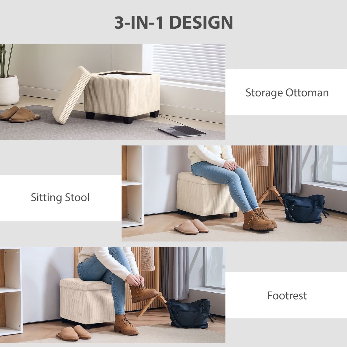 Storage Ottoman