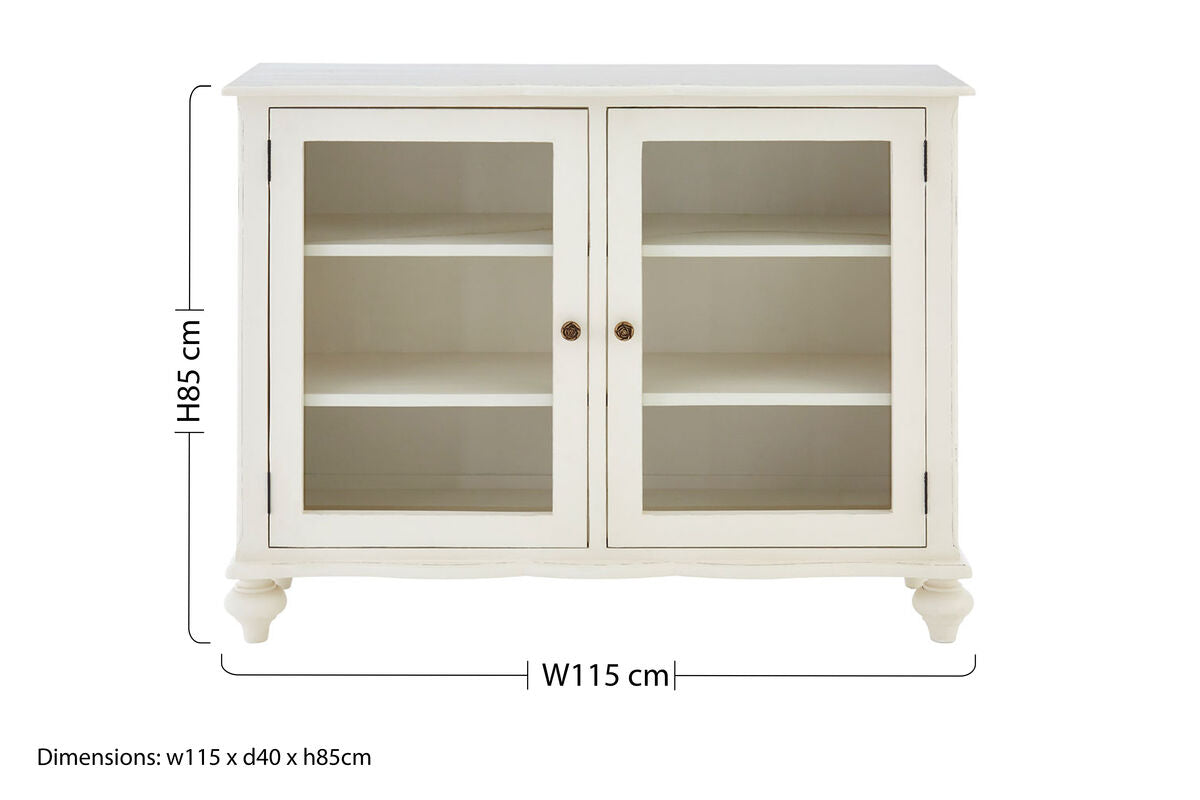2 Door Display Cabinet | Loire
