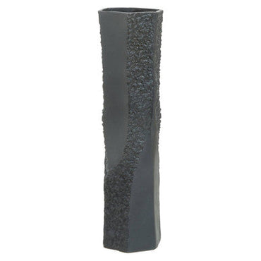 Large Grey Textured Vase | Dante