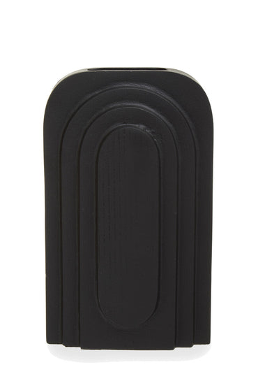Tall Matt Black Finish Vase | Hapax