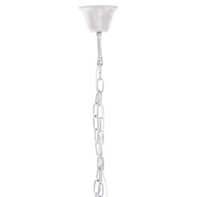 Eight Bulb Chrome Chandelier | Babylon