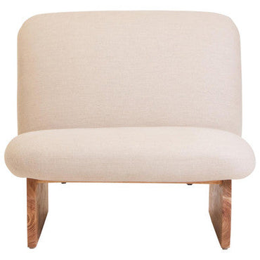 Parova Cream Linen Chair