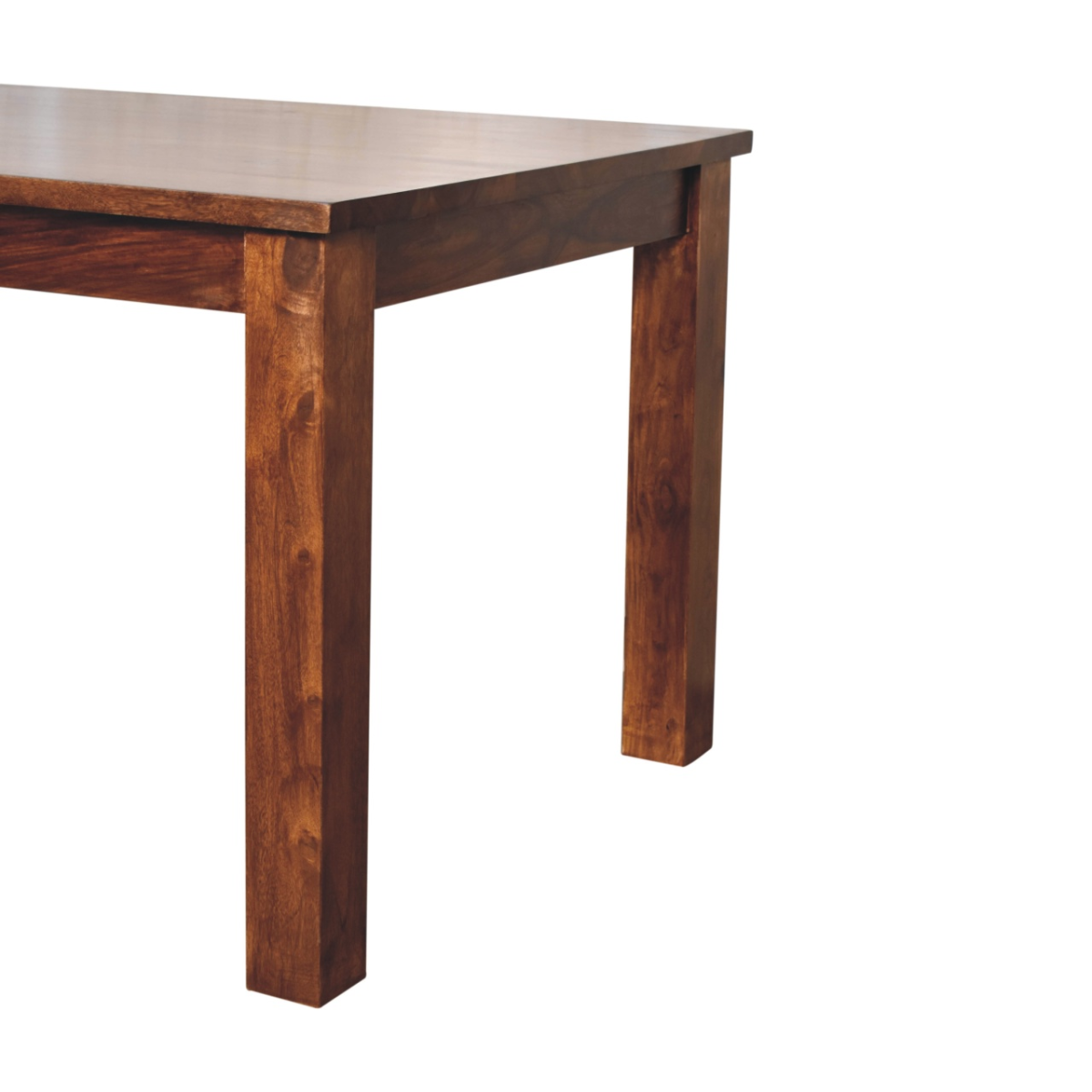 Artisan Furniture Solid Wood Tula Dining Table, Brown
