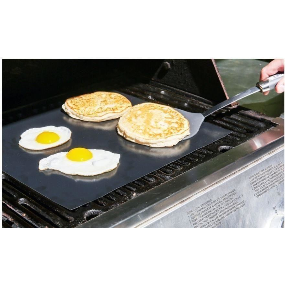 VINSANI RECTANGLE BBQ GRILL MAT x 8