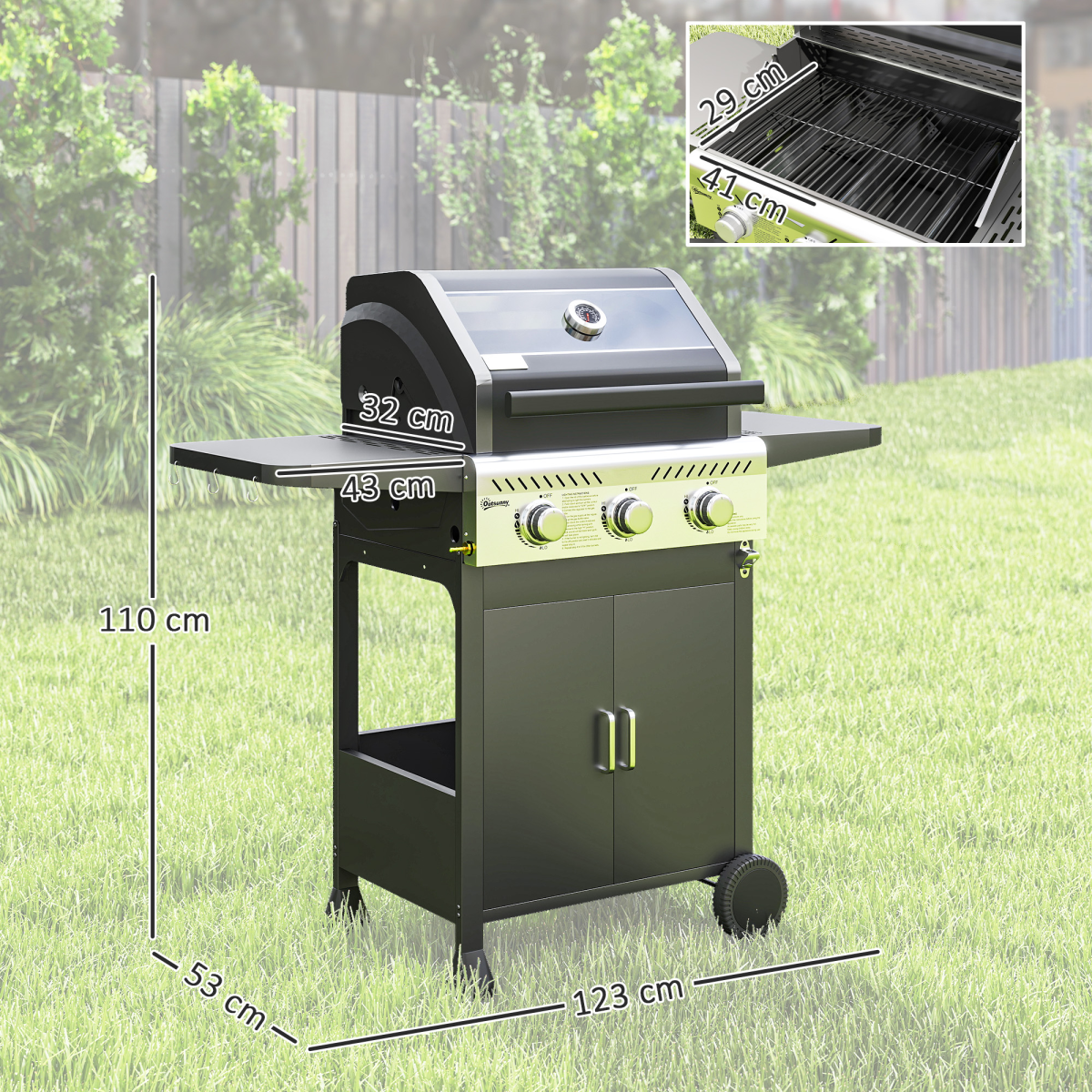 Portable Charcoal Grill /BBQ Grill