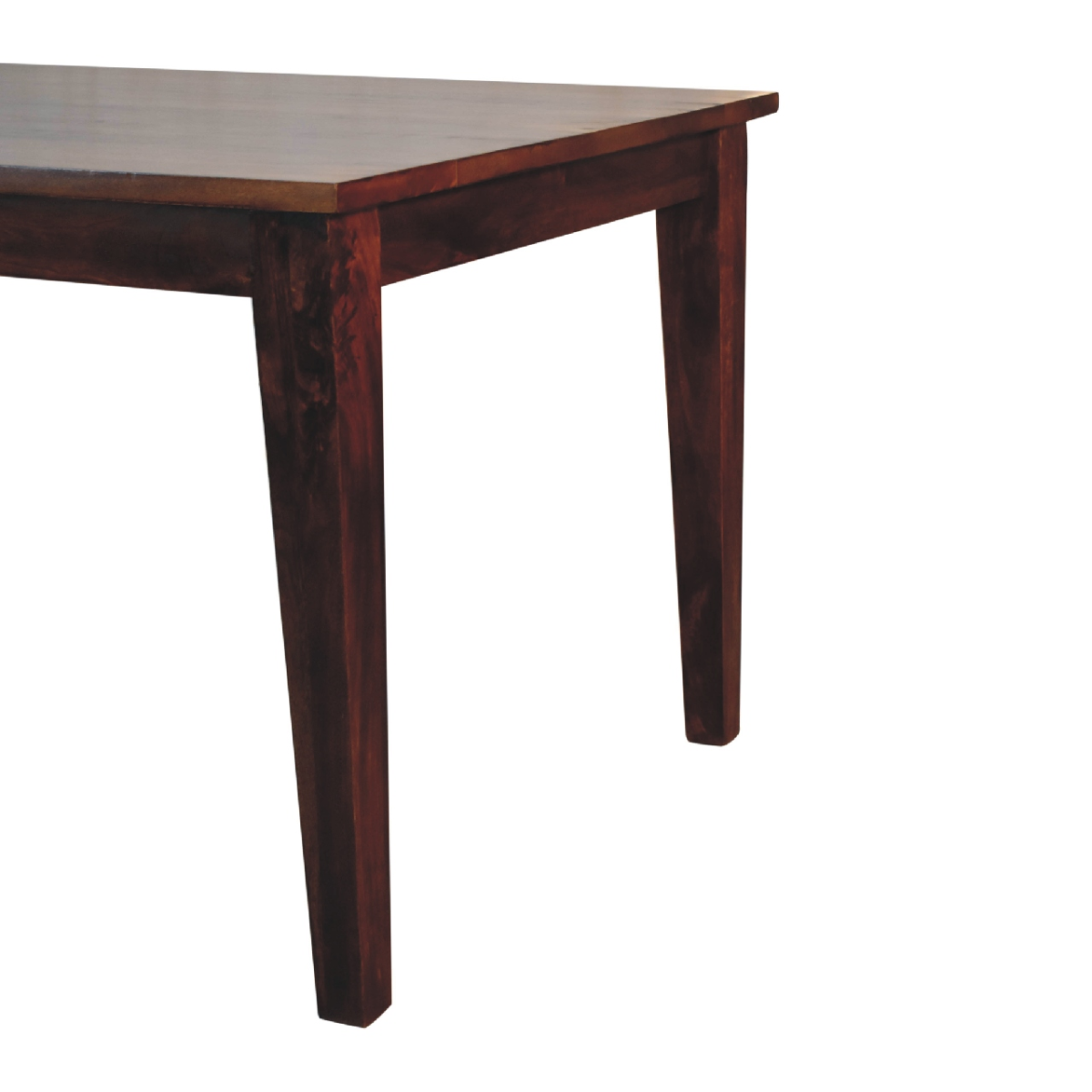 Artisan Furniture Solid Wood Chestnut Dining Table, Brown