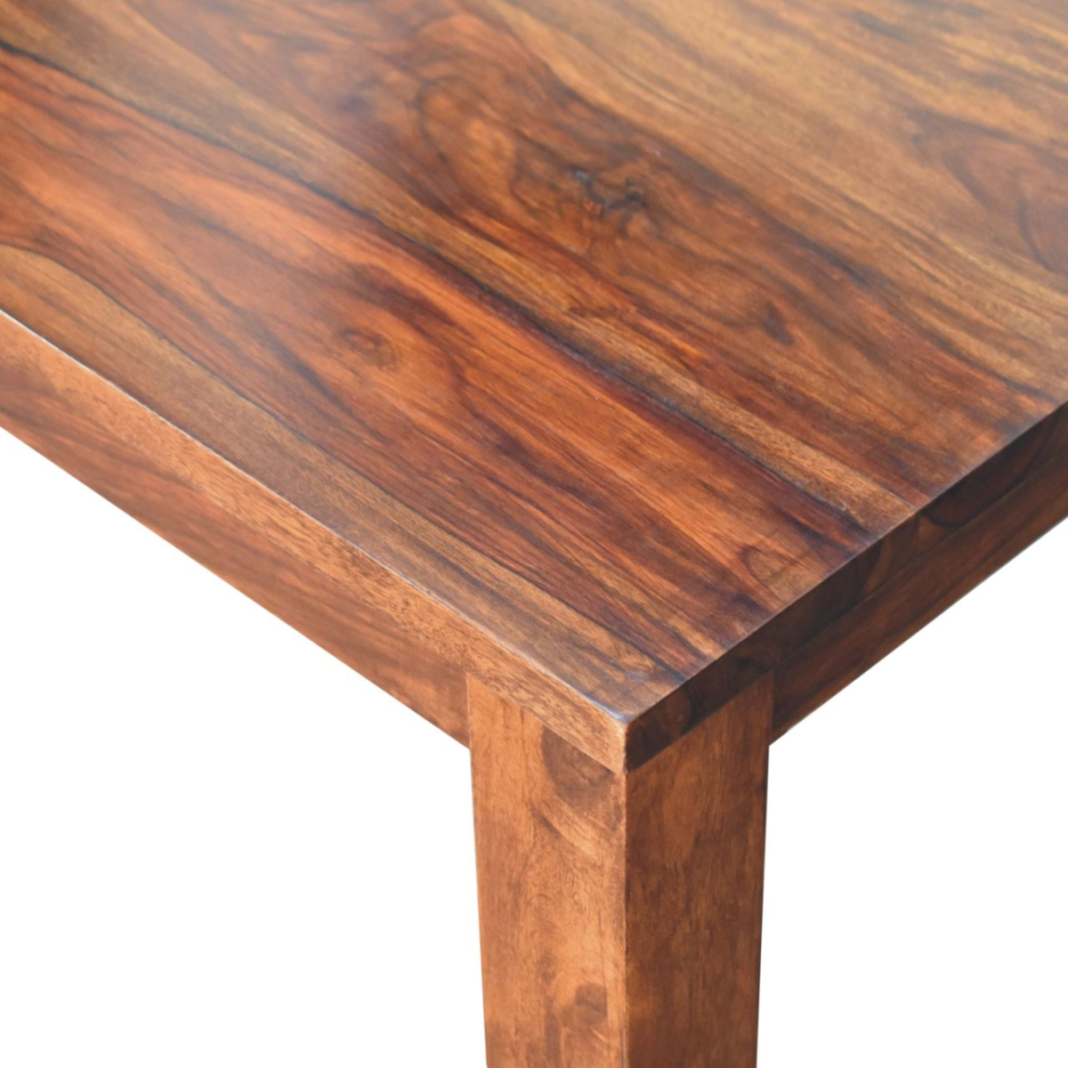 Artisan Furniture Solid Wood Tula Dining Table, Brown