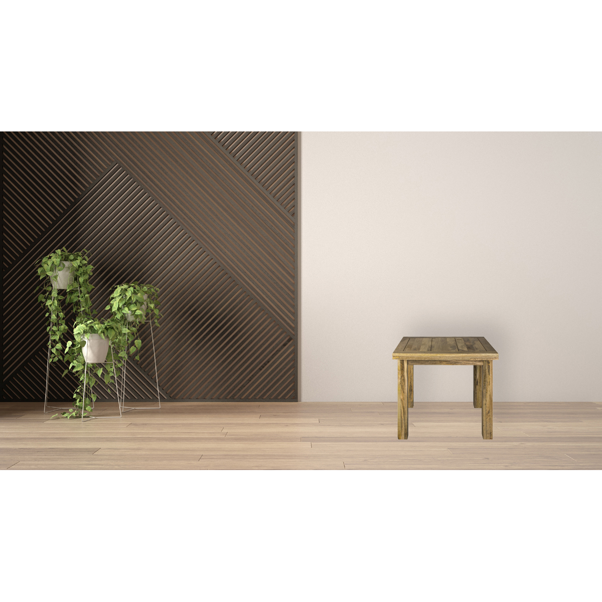 Artisan Furniture Solid Mango Wood Granary Butterfly Dining Table
