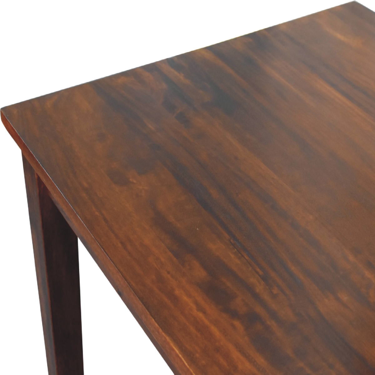 Artisan Furniture Solid Wood Chestnut Dining Table, Brown