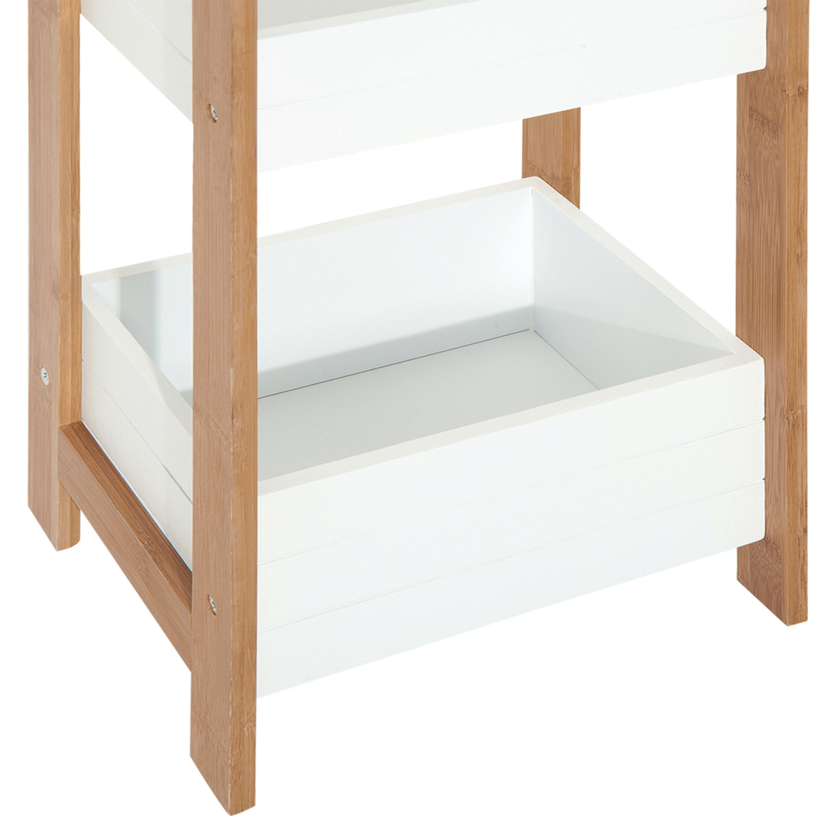 Bathroom Shelves, 3-Tier-Bamboo