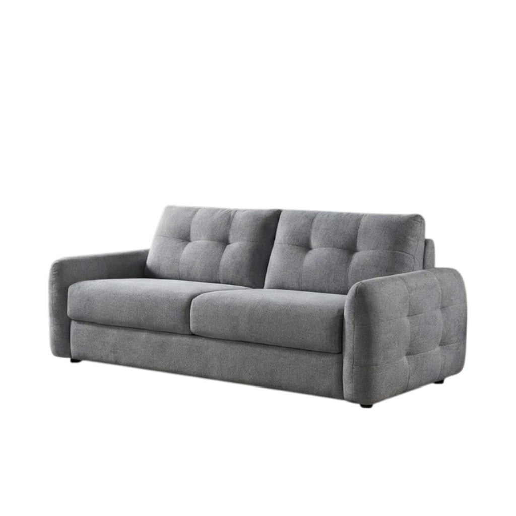Athens Grey Fabric 3 Seater Sofabed