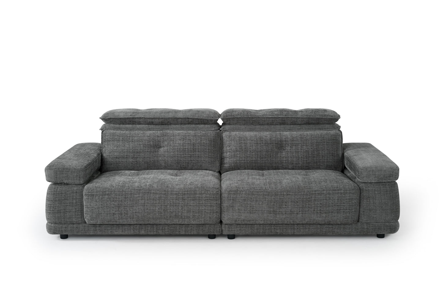 Kendal Floating Sofabed Light Grey Fabric Sofa