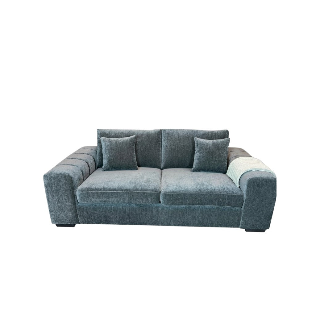 Laguna Grey Fabric 3 Seater Sofa