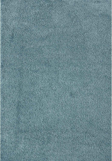 Myshaggy Solid Duck Egg Blue Rug