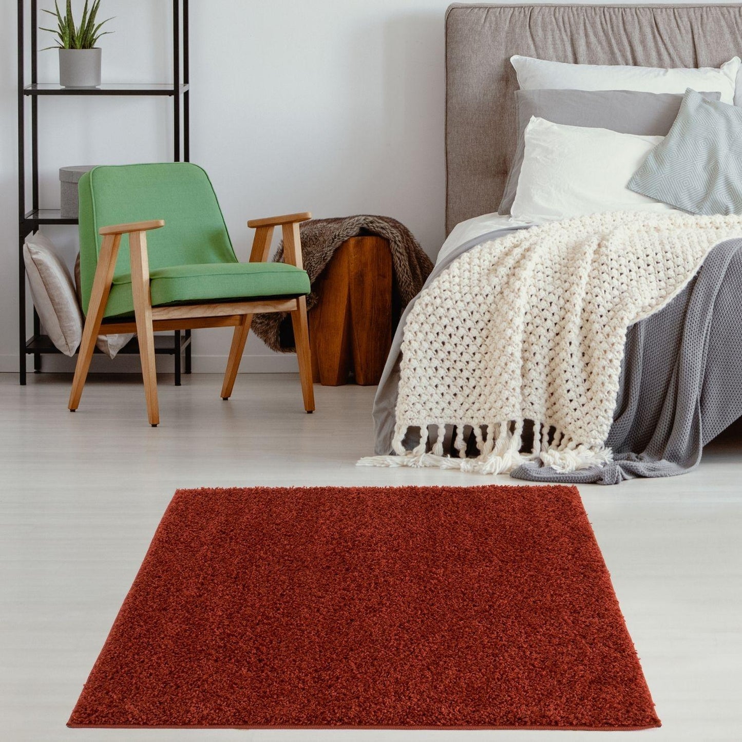 Myshaggy Solid Terra Rug