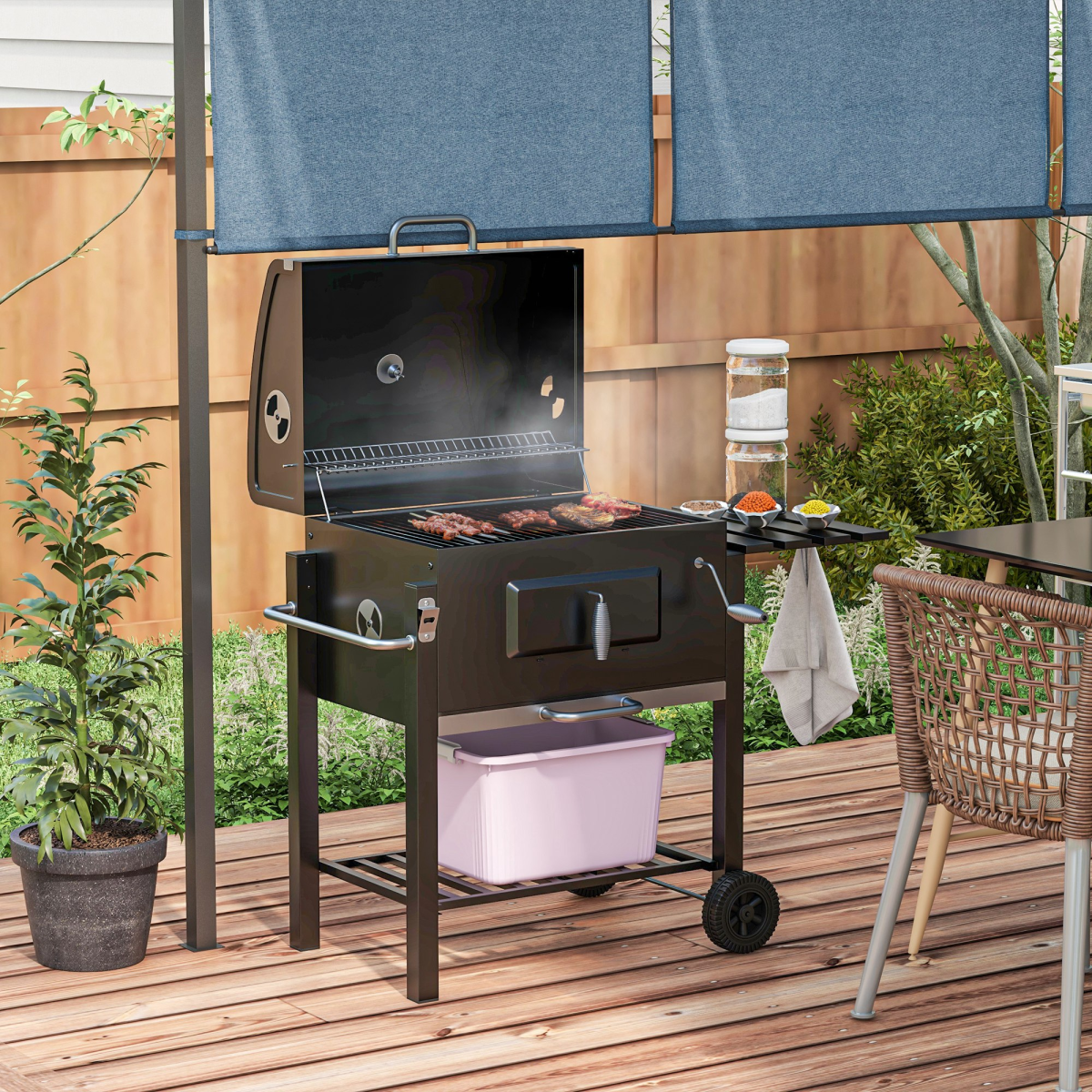 Portable Charcoal Grill /BBQ Grill ( Amazon Shipping)(Prohibited by WalMart)