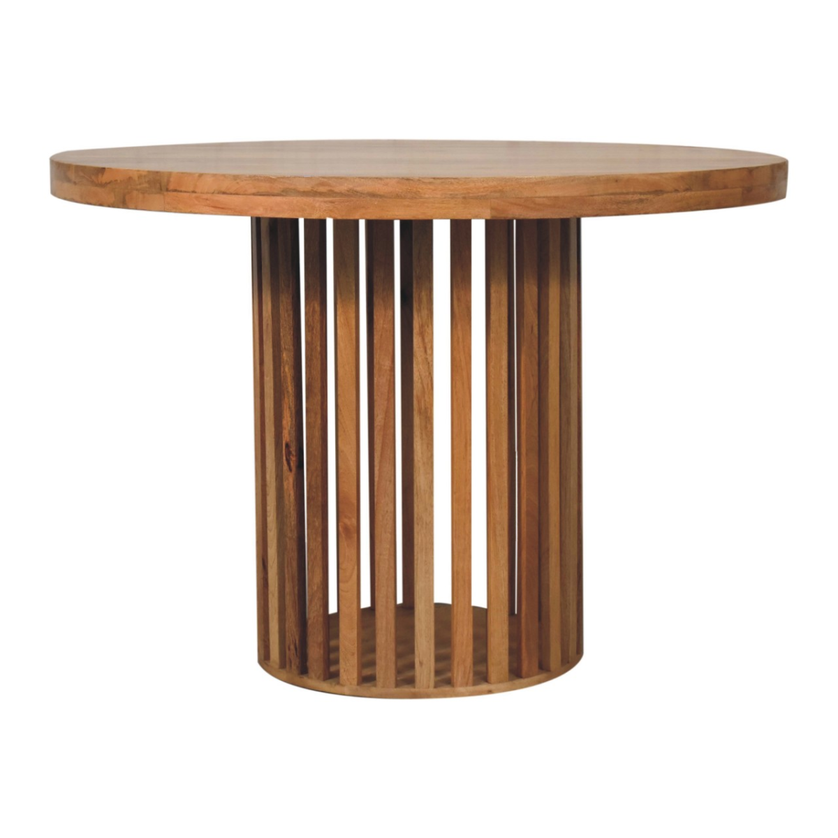 Artisan Furniture Solid Wood Ariella Round Dining Table, Beige