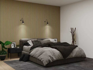 Natural Oak Acoustic Wall Panels