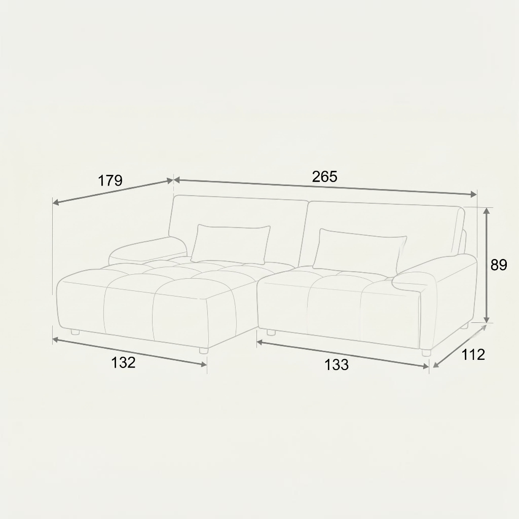 Oakham Olive Green Fabric Universal Corner Sofa
