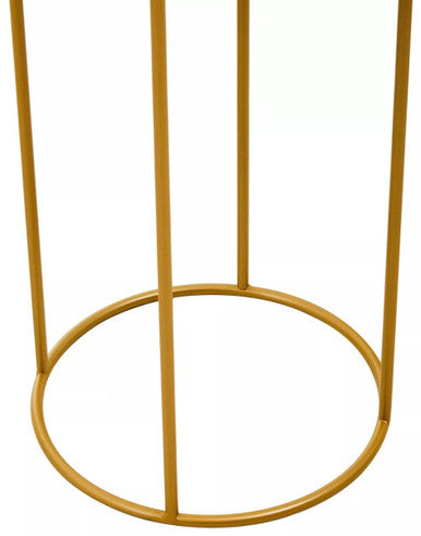 Large Black and Gold Floor Standing Planter | Trosa