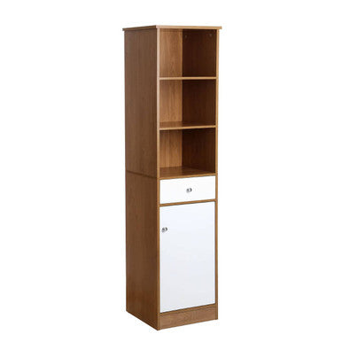 Oak Effect Floor Standing Cabinet | Vida