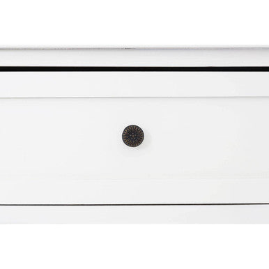 Ivory 2 Drawer 4 Baskets Cabinet | Vermont