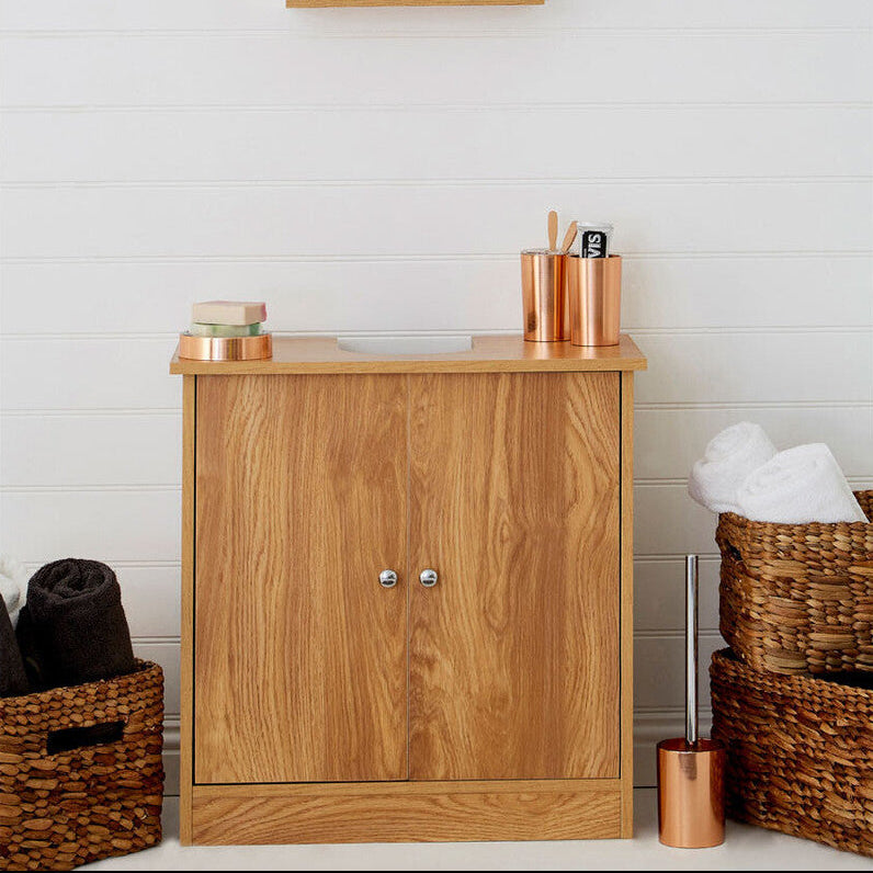 Veneer Under Sink Cabinet | Portland Oak