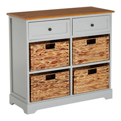 Two Drawers Four Baskets Cabinet | Vermont