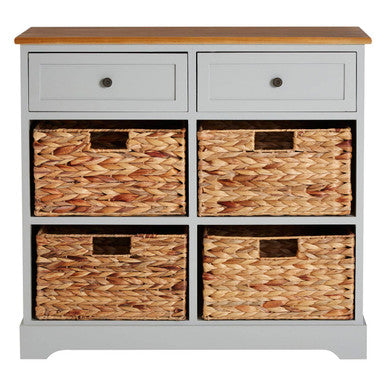Two Drawers Four Baskets Cabinet | Vermont