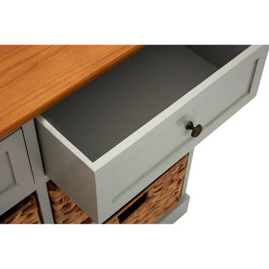 Two Drawers Four Baskets Cabinet | Vermont