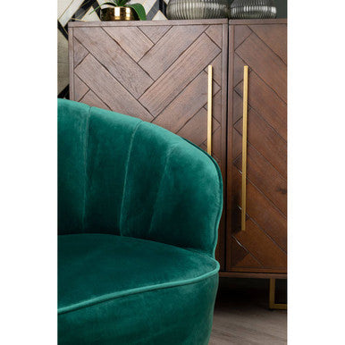 Acacia Wood Effect Drinks Cabinet | Brando