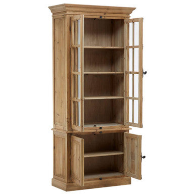 Pine Wood Tall  Cabinet | Banten