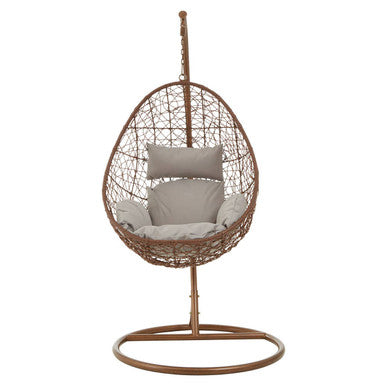 Brown Rattan Hanging Chair | Goa