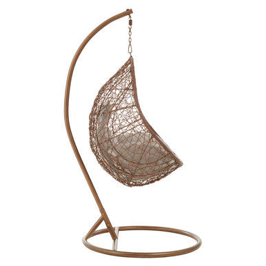 Brown Rattan Hanging Chair | Goa