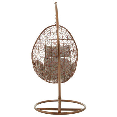 Brown Rattan Hanging Chair | Goa