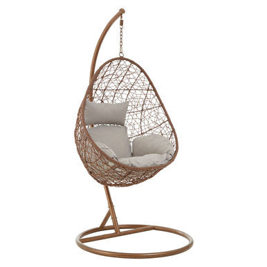 Brown Rattan Hanging Chair | Goa