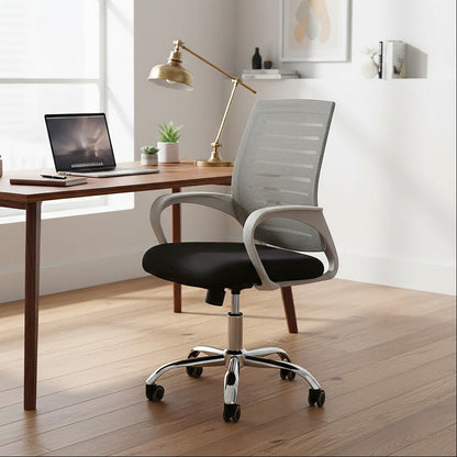 Grey Home Office Chair | Fredrick