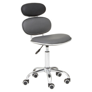 Black Pu Home Office Chair | Fran