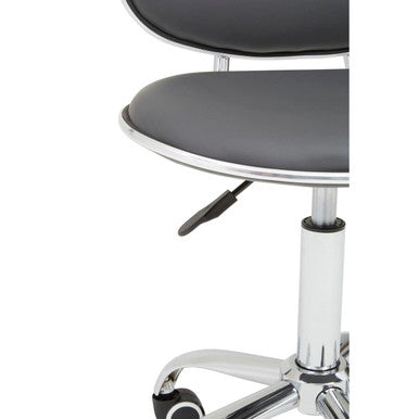 Black Pu Home Office Chair | Fran