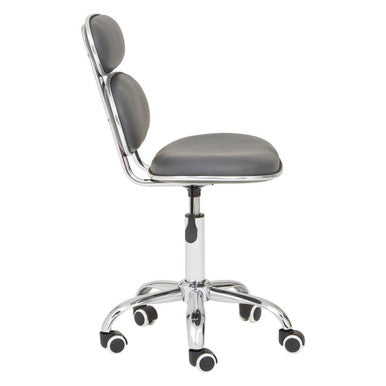 Grey Pu Home Office Chair | Fran