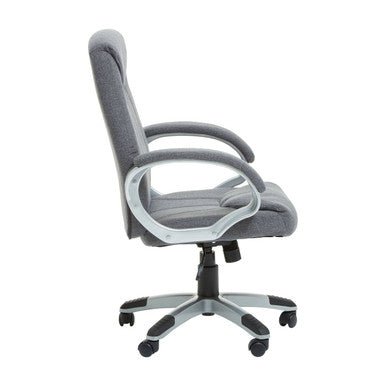 Finlay Grey Fabric Home Office Chair