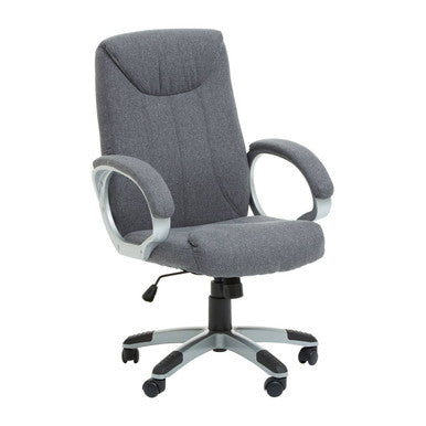 Finlay Grey Fabric Home Office Chair