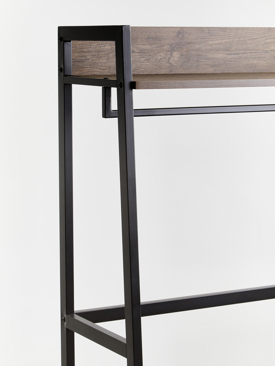 Bradbury Dark Oak Veneer Open Wardrobe